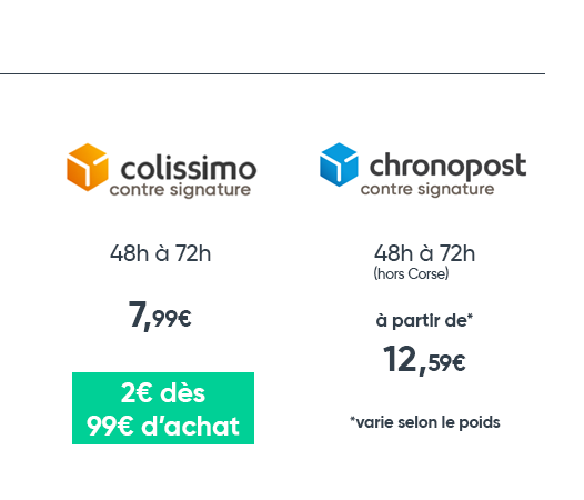 Livraison France Métropolitaine